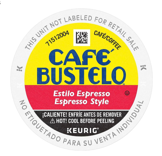 Café Bustelo® Espresso Style Dark Roast K-Cup Coffee Pods (24 ct)
