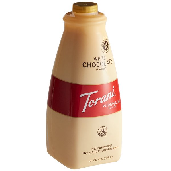 Torani White Chocolate Sauce 64oz