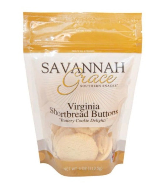 Savannah Grace Shortbread Buttons 4oz Bag
