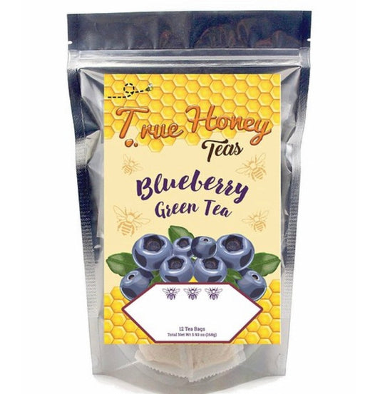 True Honey Blueberry Green Tea (Organic) (12 ct)