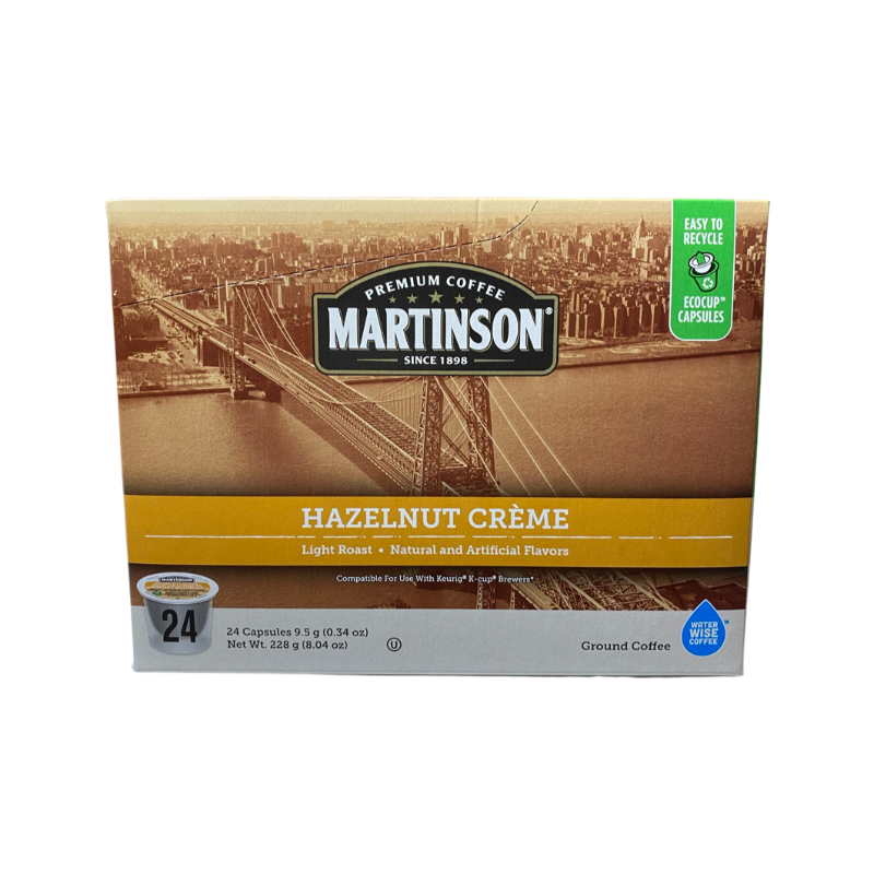 MARTINSON® Hazelnut Crème Coffee Pods (24 ct)