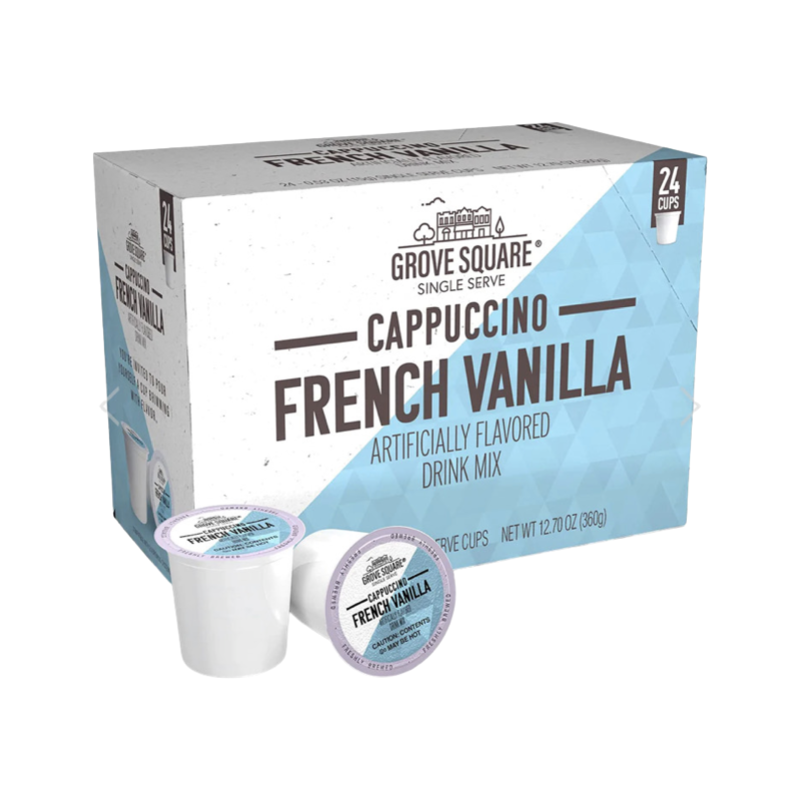 Grove Square® Cappuccino French Vanilla Pods (24 ct)