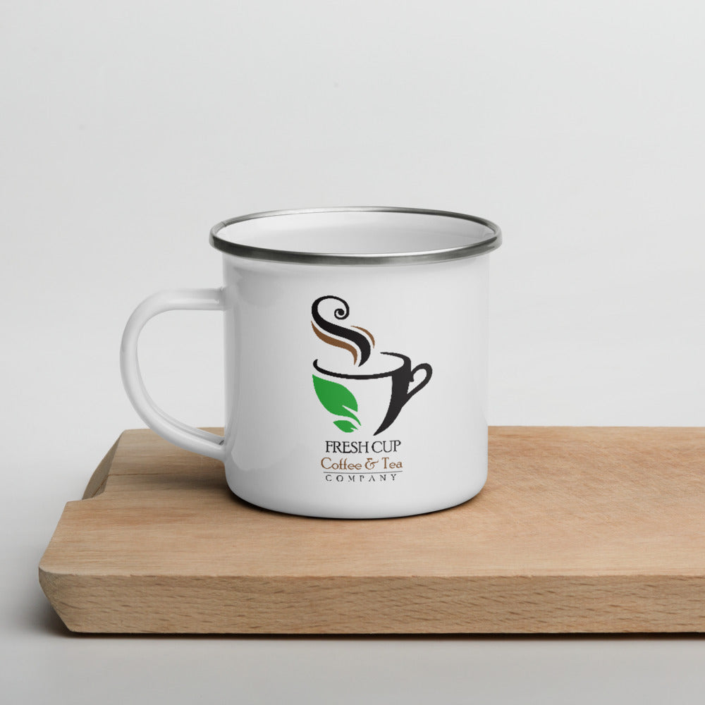 Fresh Cup Enamel Mug