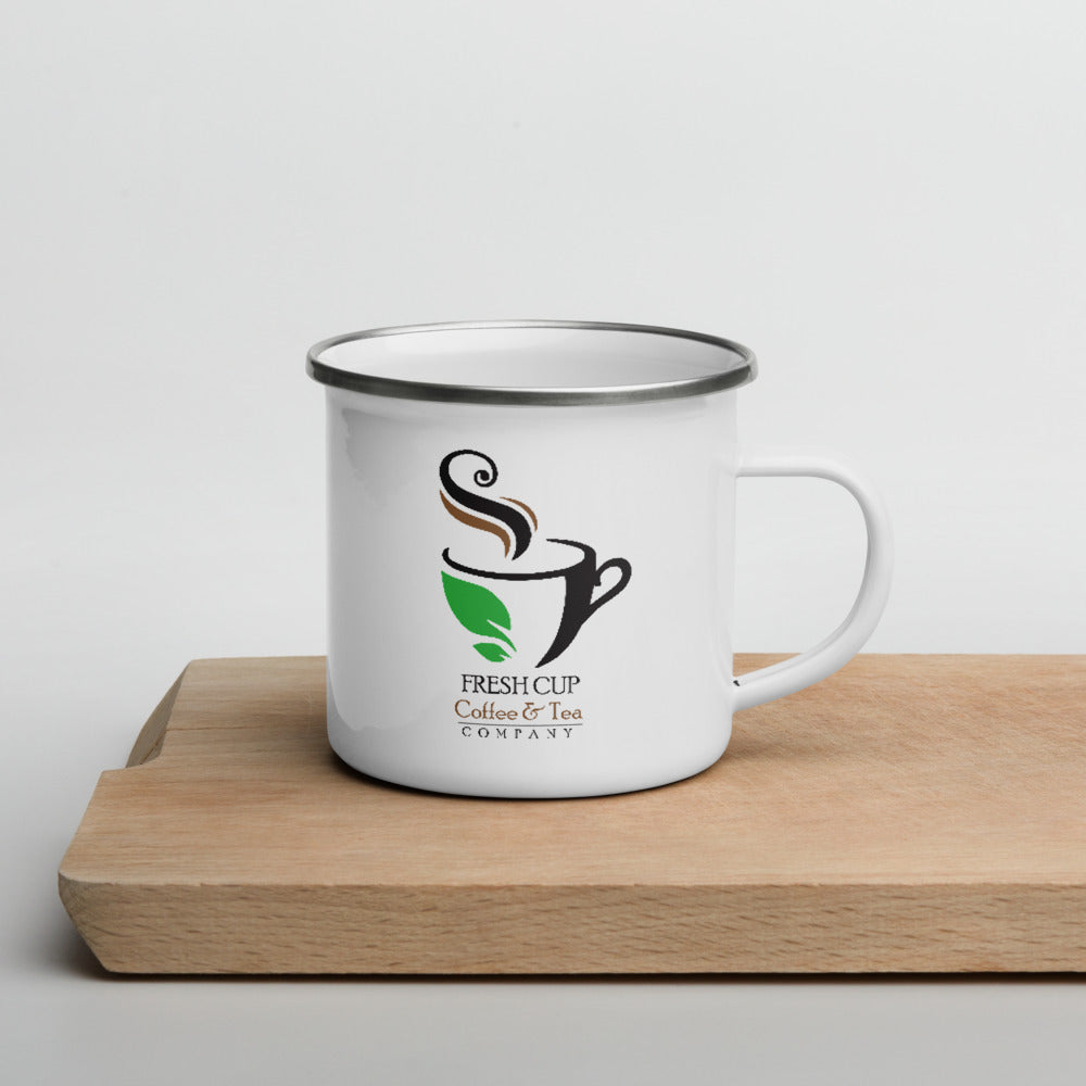 Fresh Cup Enamel Mug